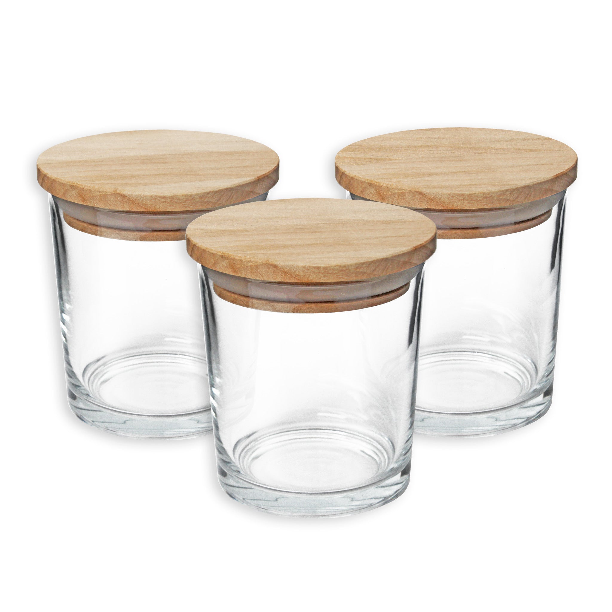 Gewürzgläser Set mit Holzdeckel, 200 ml – Sortinally